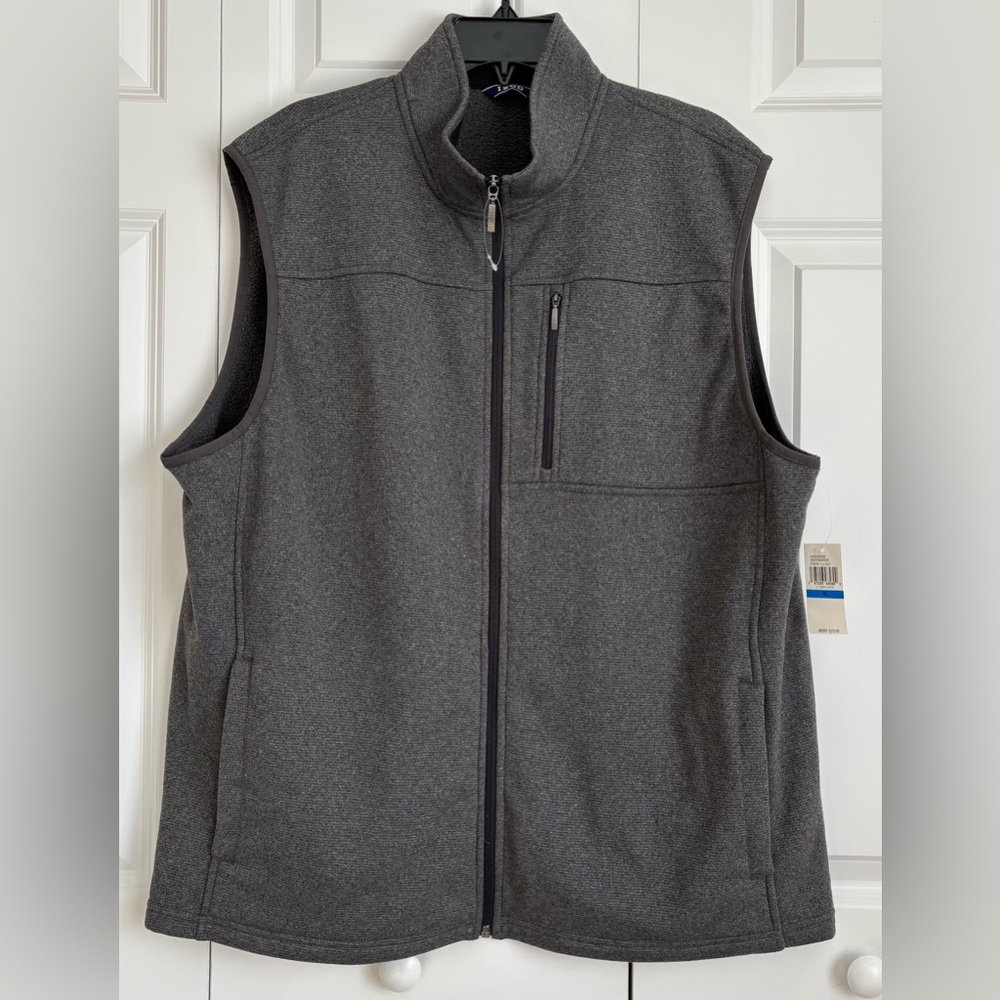Men's Gray Sleeveless Jacket